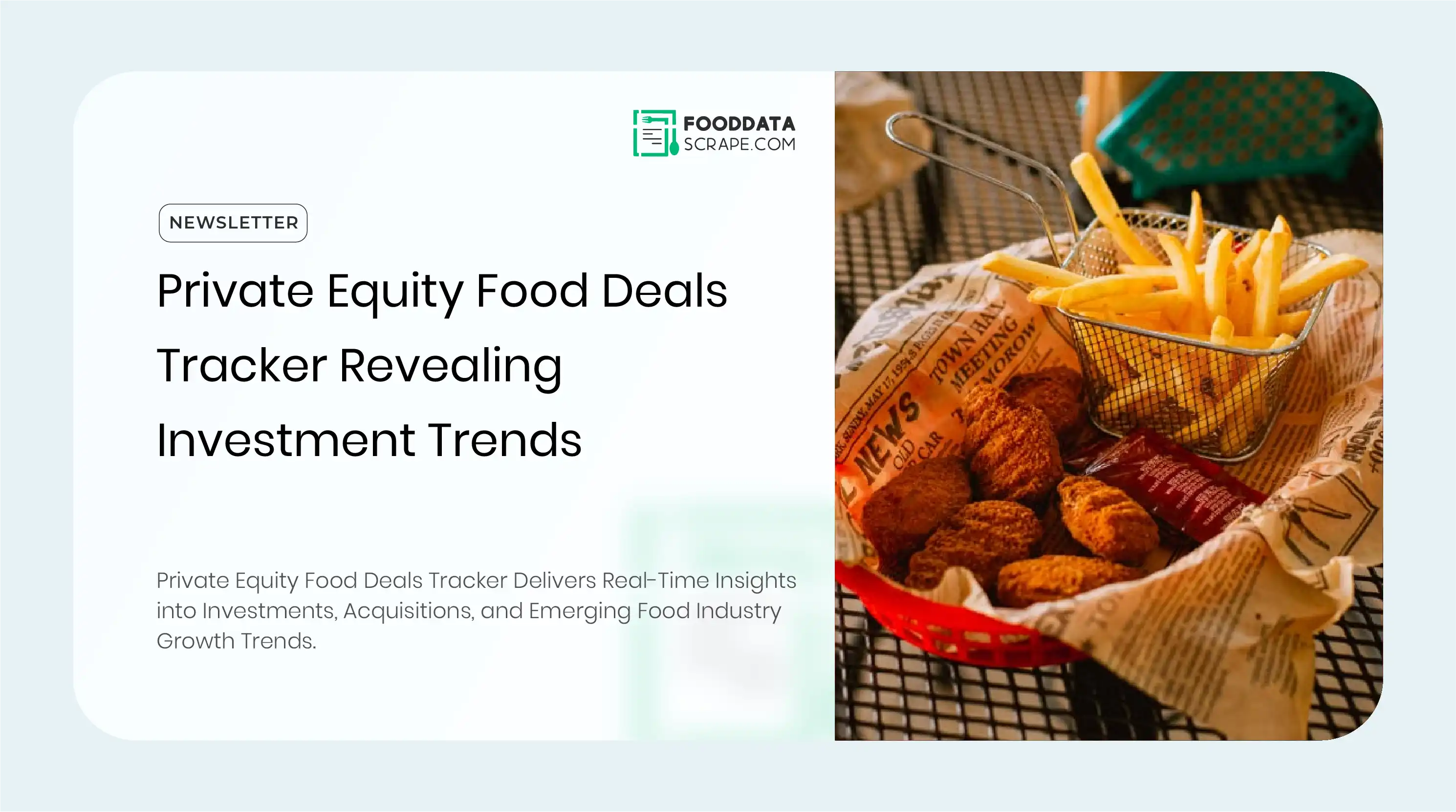 Private Equity Food Deals Tracker Revealing Investment Trends